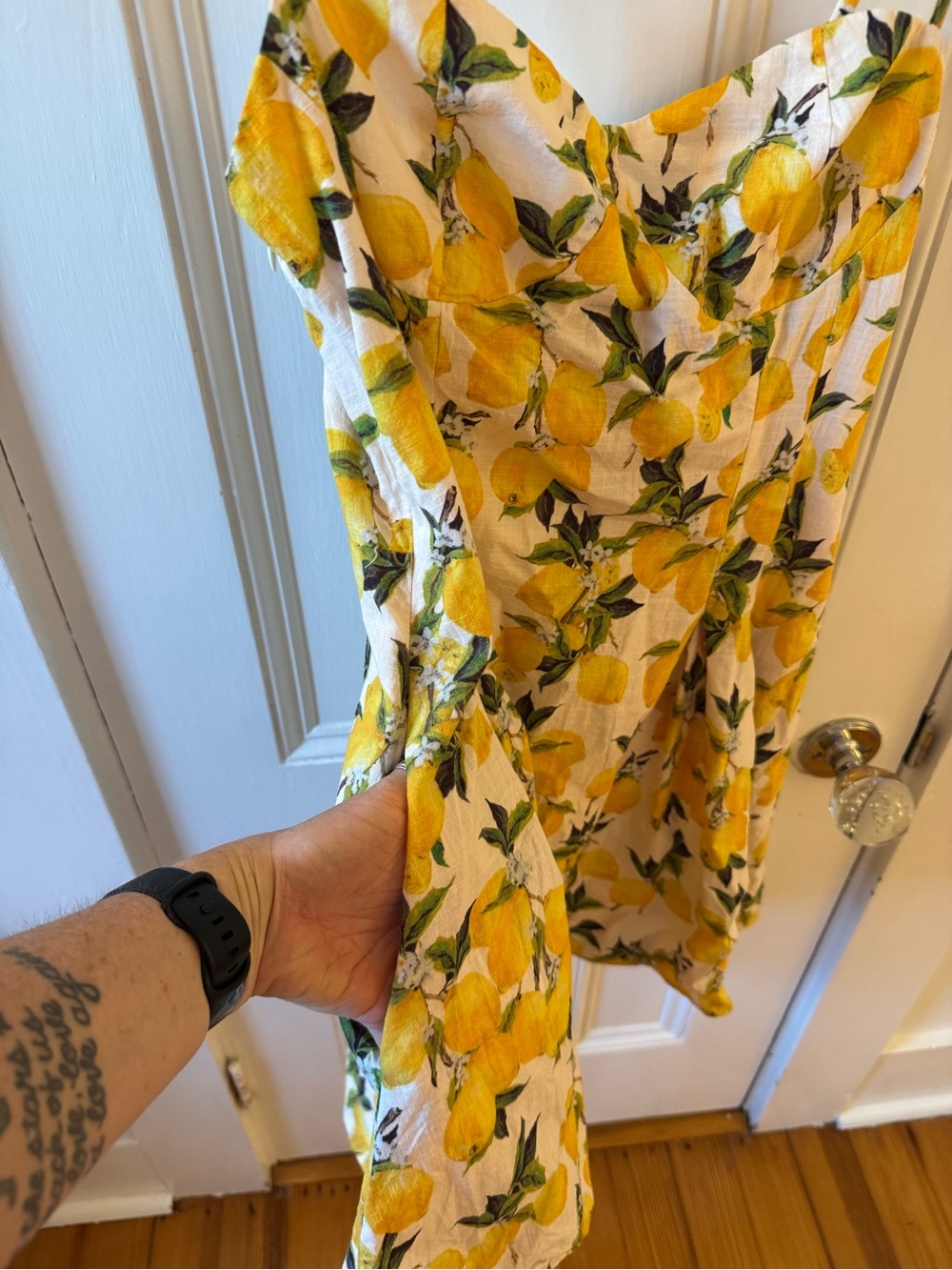 Lemon print mini dress - Picture 7 of 15